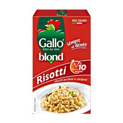 RISO GALLO 1 KG BLOND RISOTTI(CONF.9PZ)                         