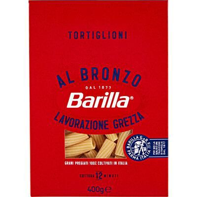 BARILLA 400 GR AL BRONZO TORTIGLIONI(CONF.14PZ)                 